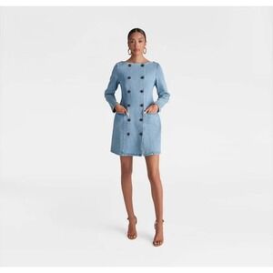 KBB by KAHLANA Women's 'The Tuxedo Mini Dress'‎ - Vintage Wash 4